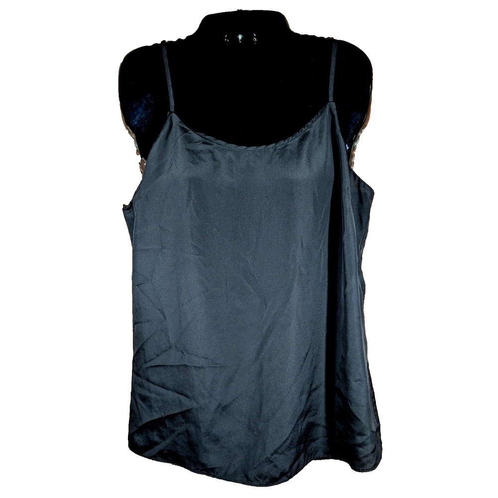 J. Crew Women Top 10 Classic Racerback Cami Adjustable Capsule Minimalist Silky